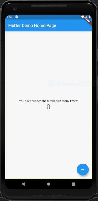 Emulator screen