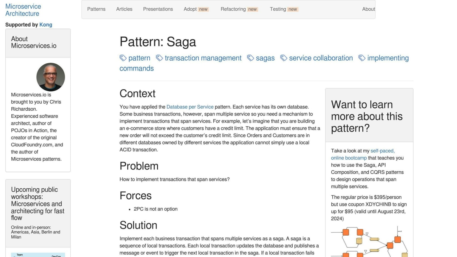 Saga Pattern