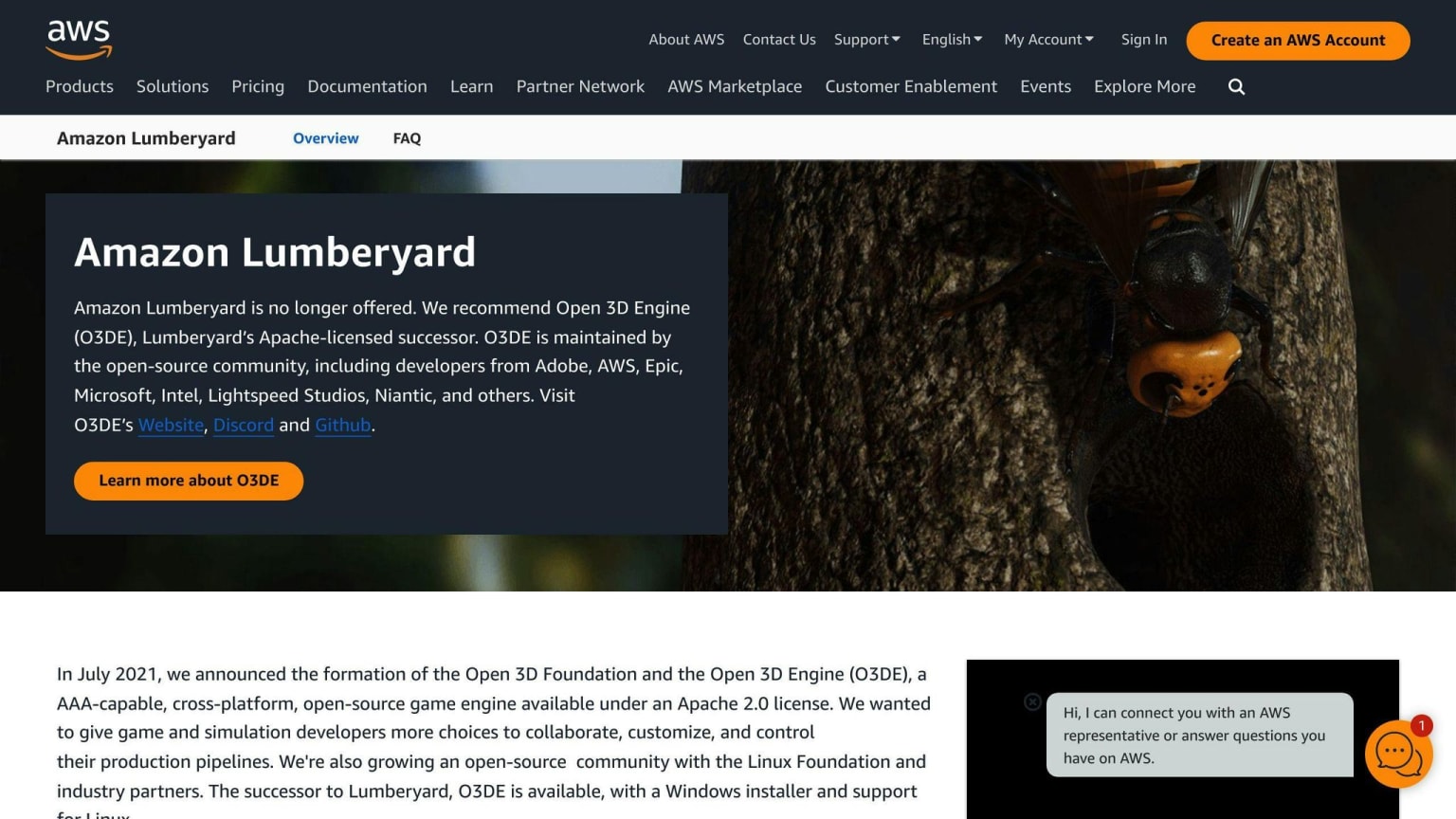 Amazon Lumberyard
