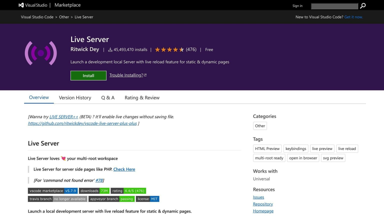 Live Server