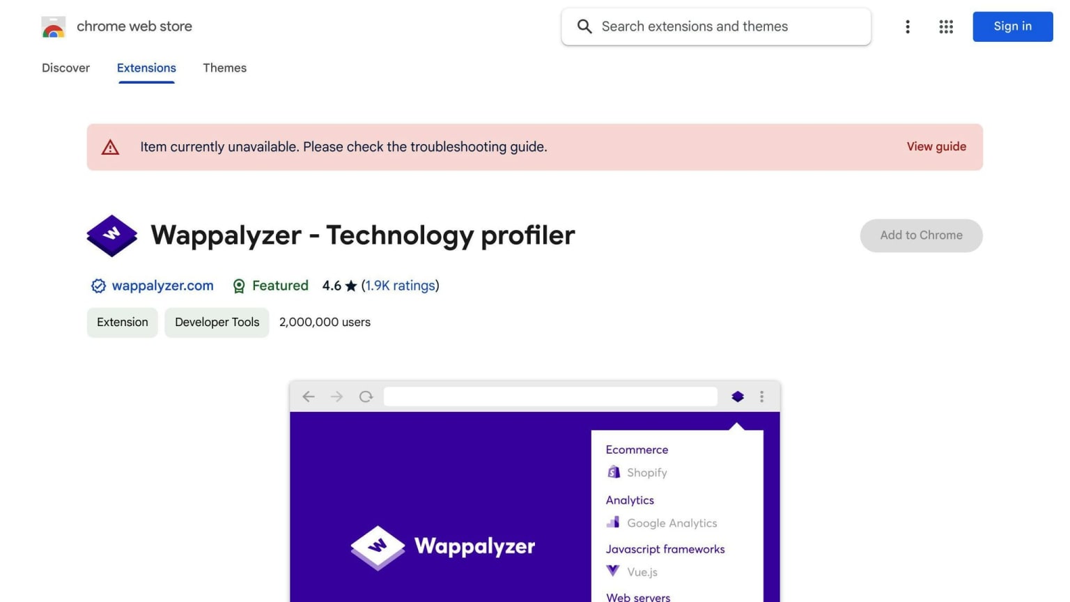 Wappalyzer