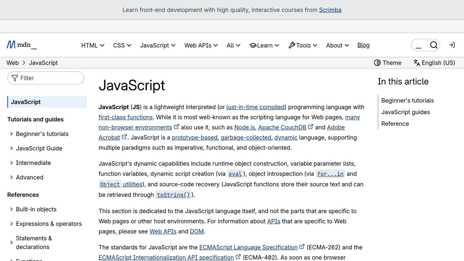 JavaScript