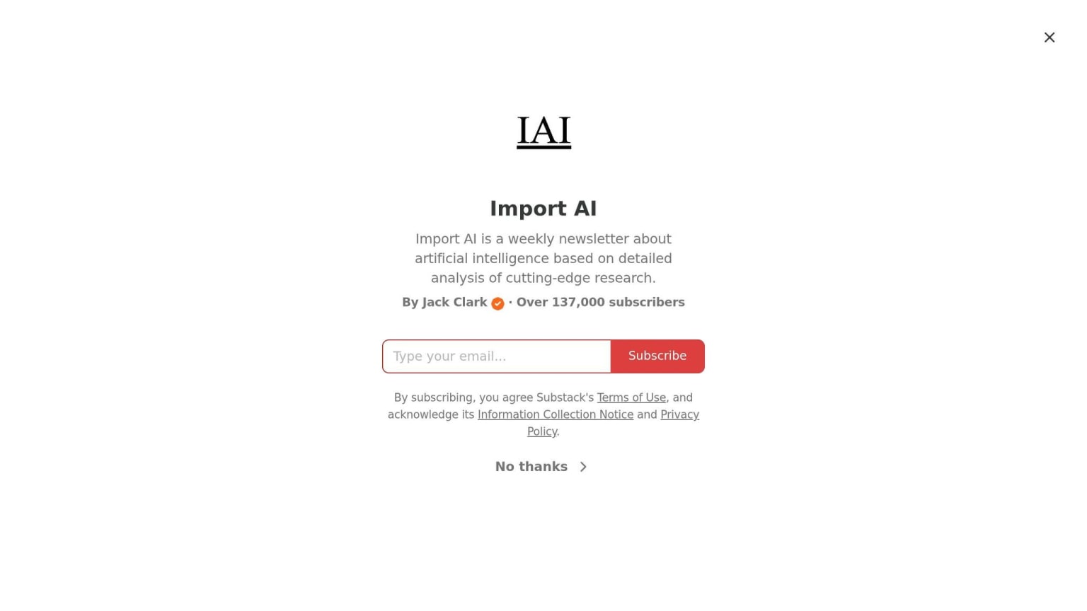 Import AI