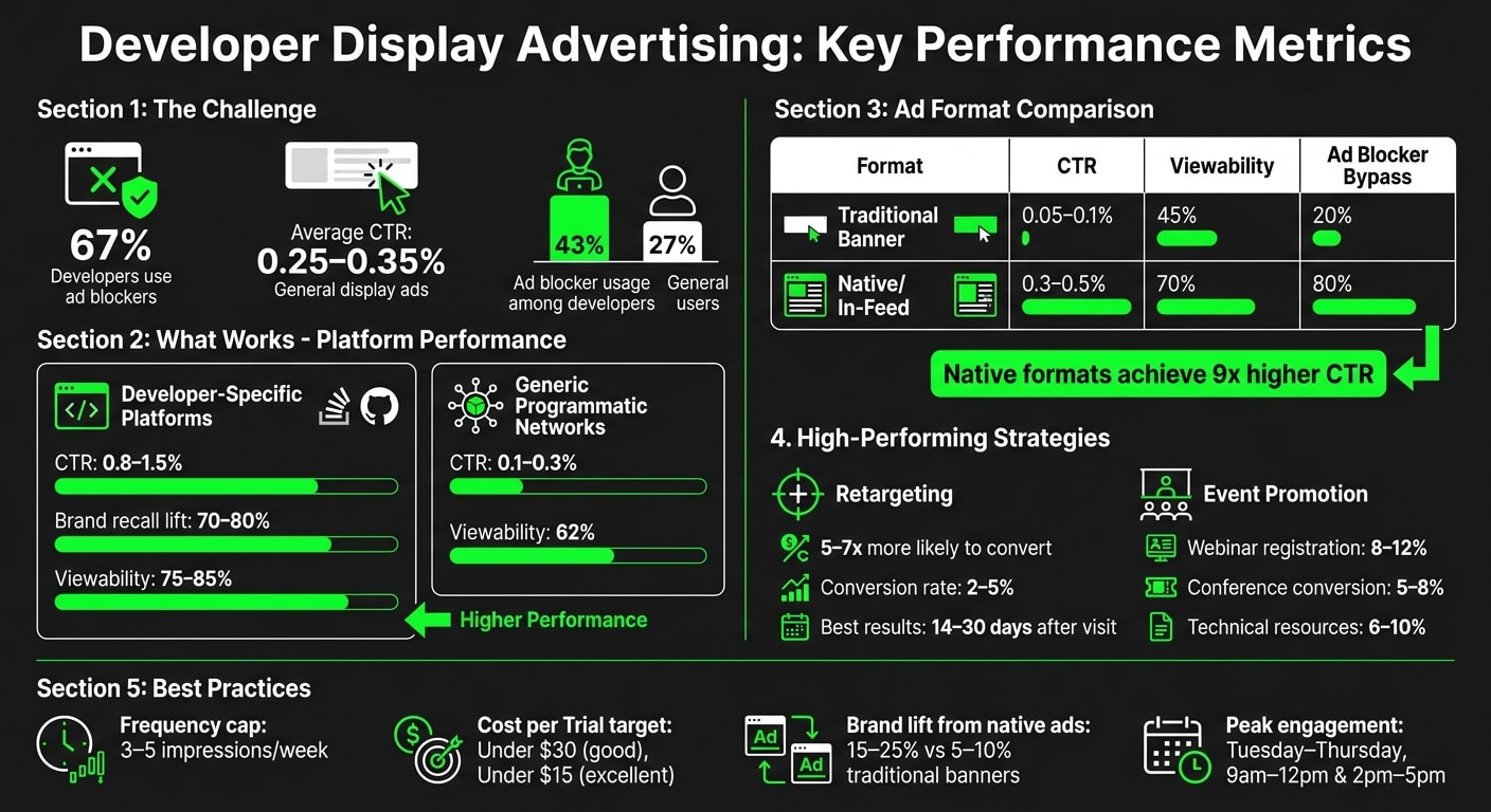 Developer Display Advertising Performance Metrics and Best Practices