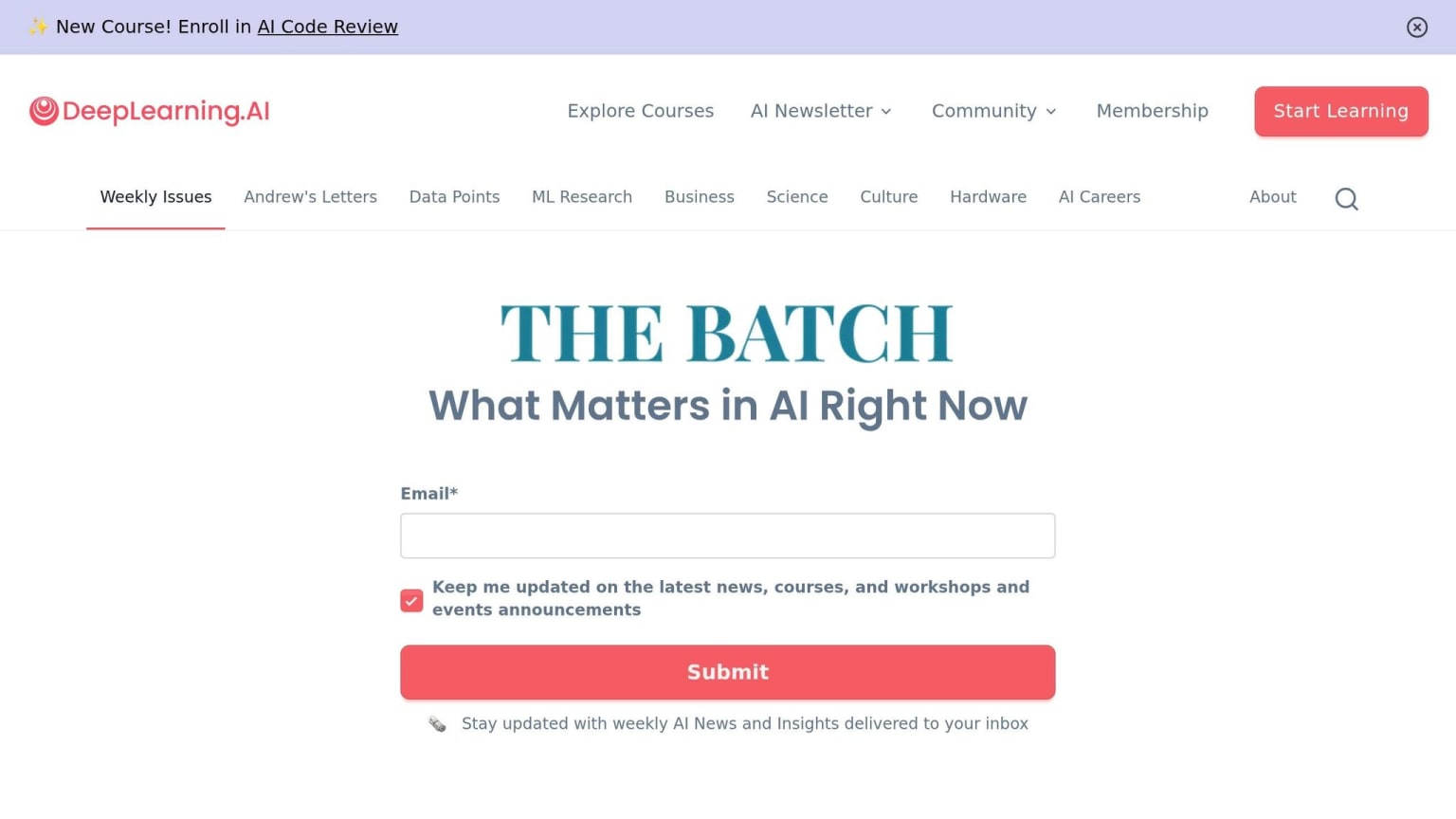 The Batch
