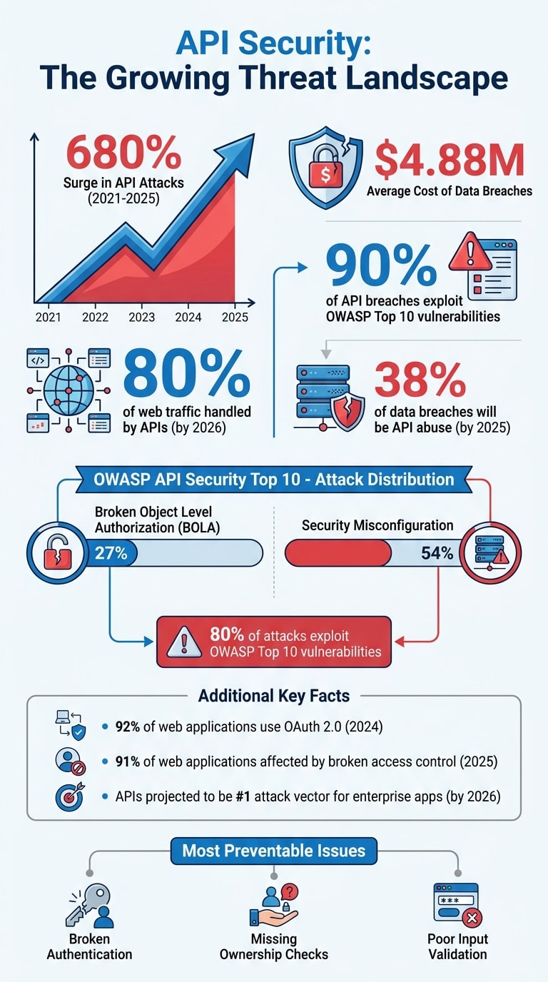 API Security Statistics and Threat Landscape 2024-2026