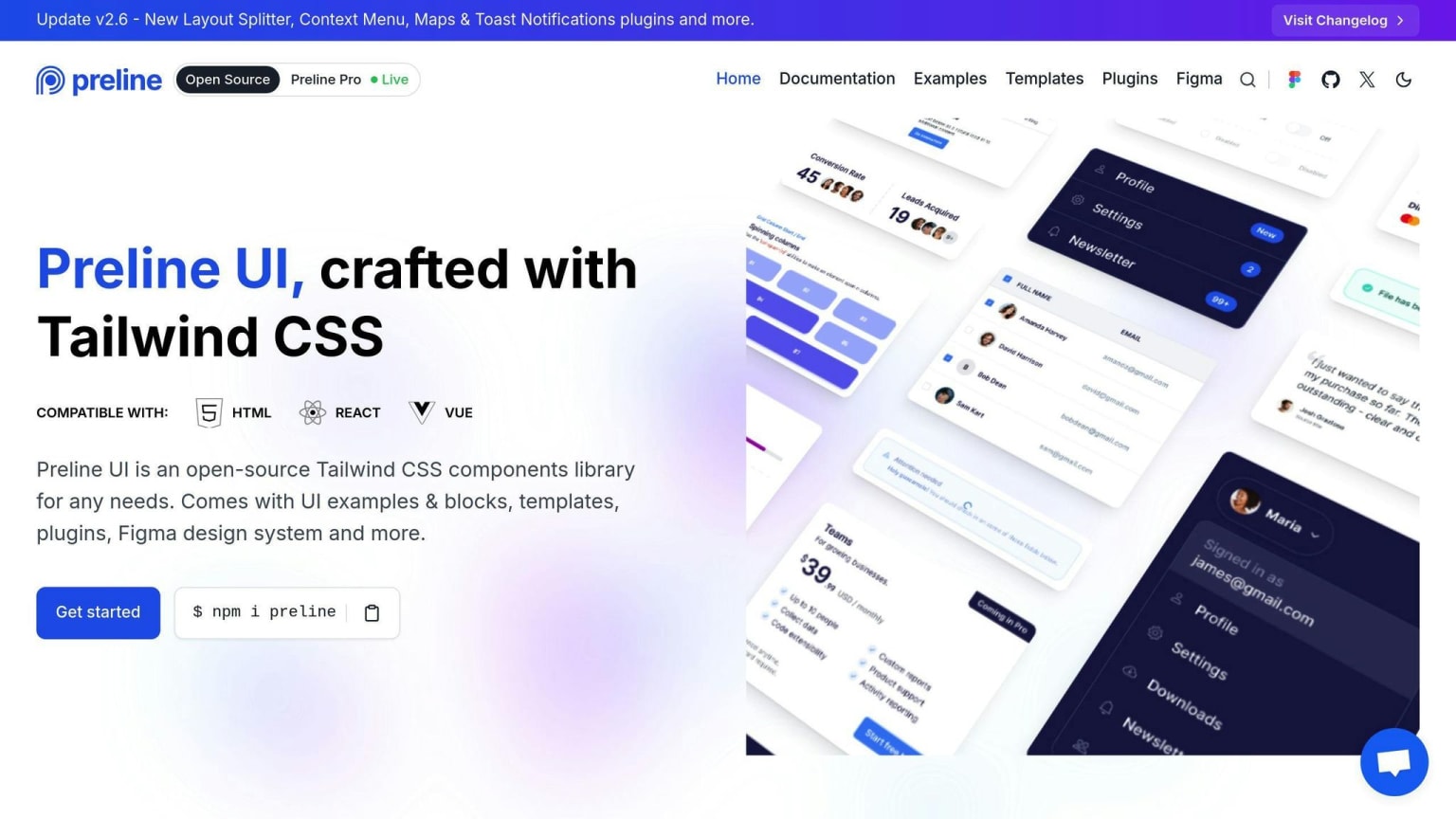 Preline UI