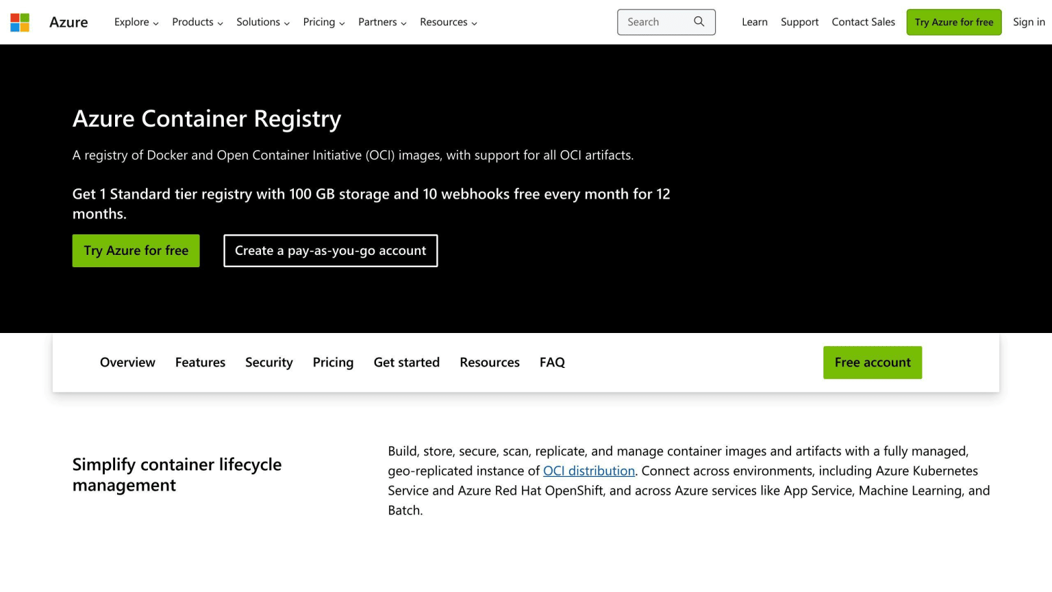 Azure Container Registry