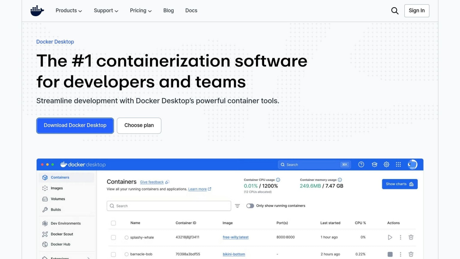 Docker Desktop