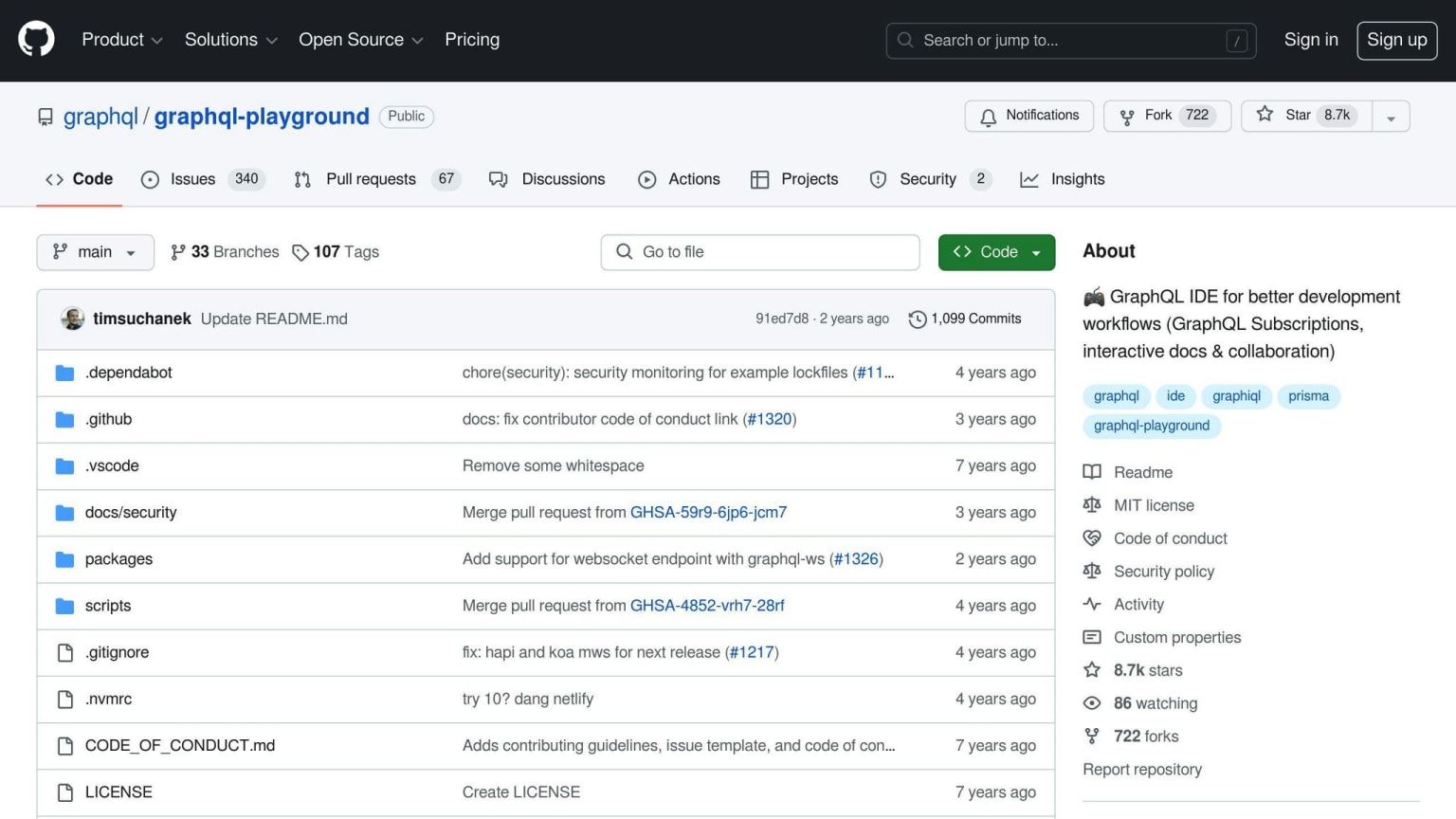 GraphQL Playground