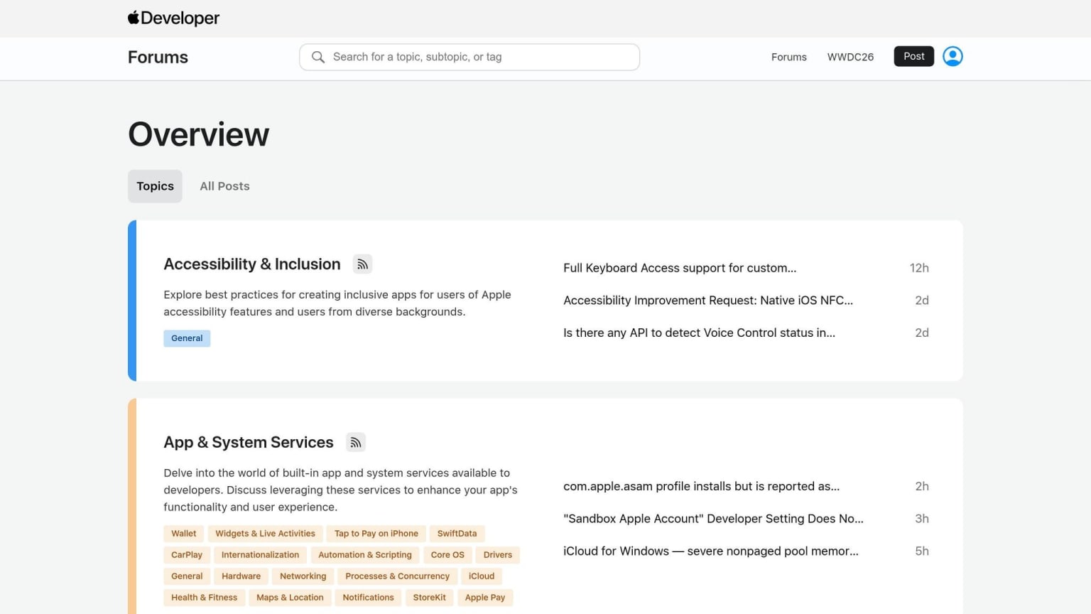 Apple Developer Forums
