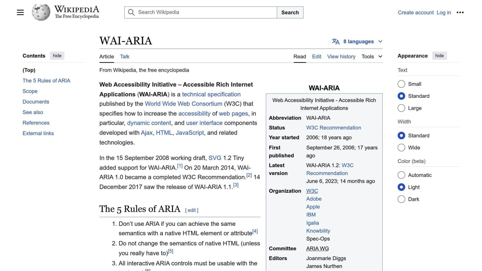 ARIA