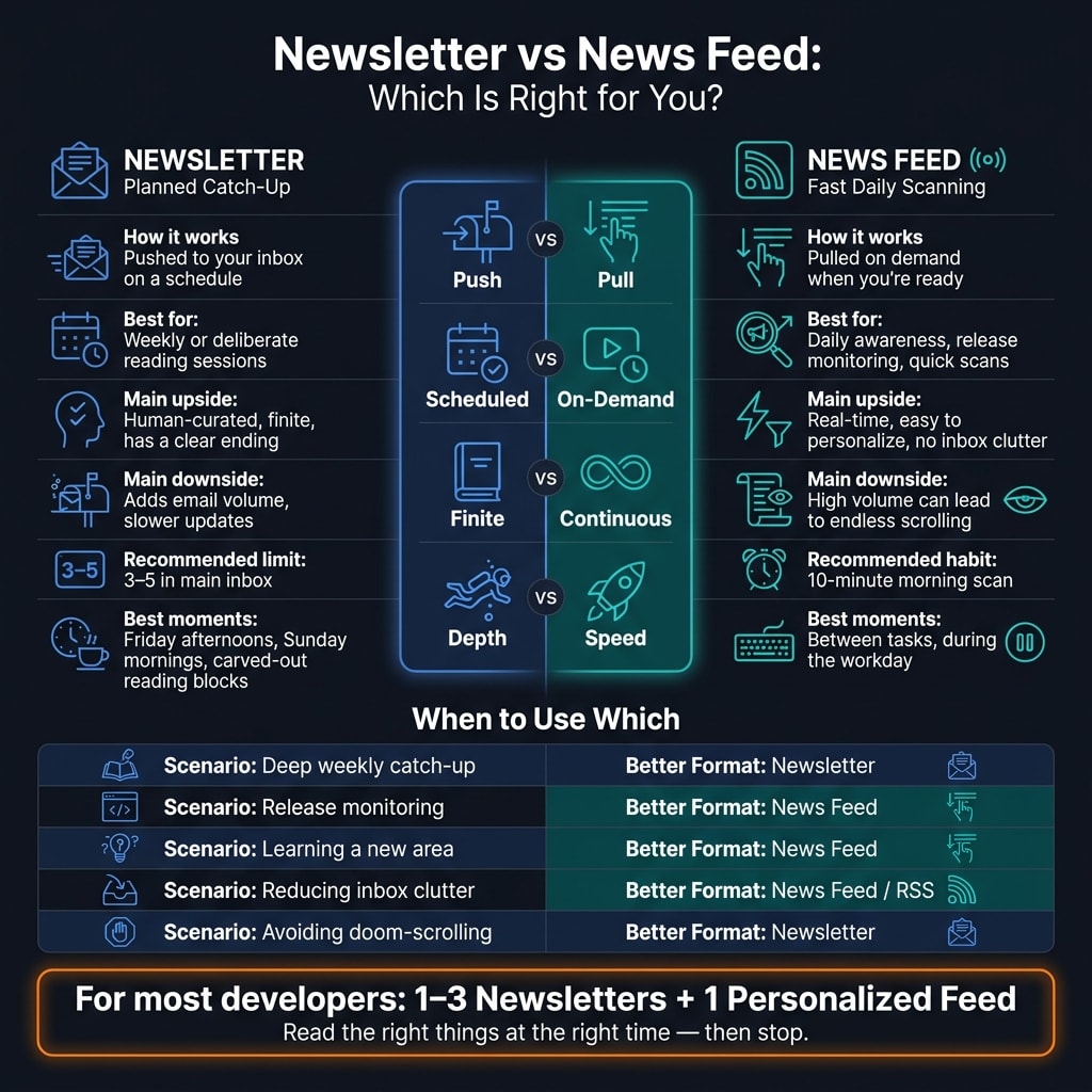 Newsletter vs News Feed: Which Is Right for You?