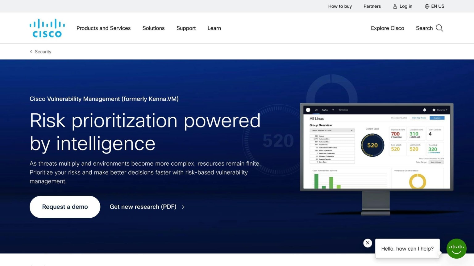 Cisco Vulnerability Management