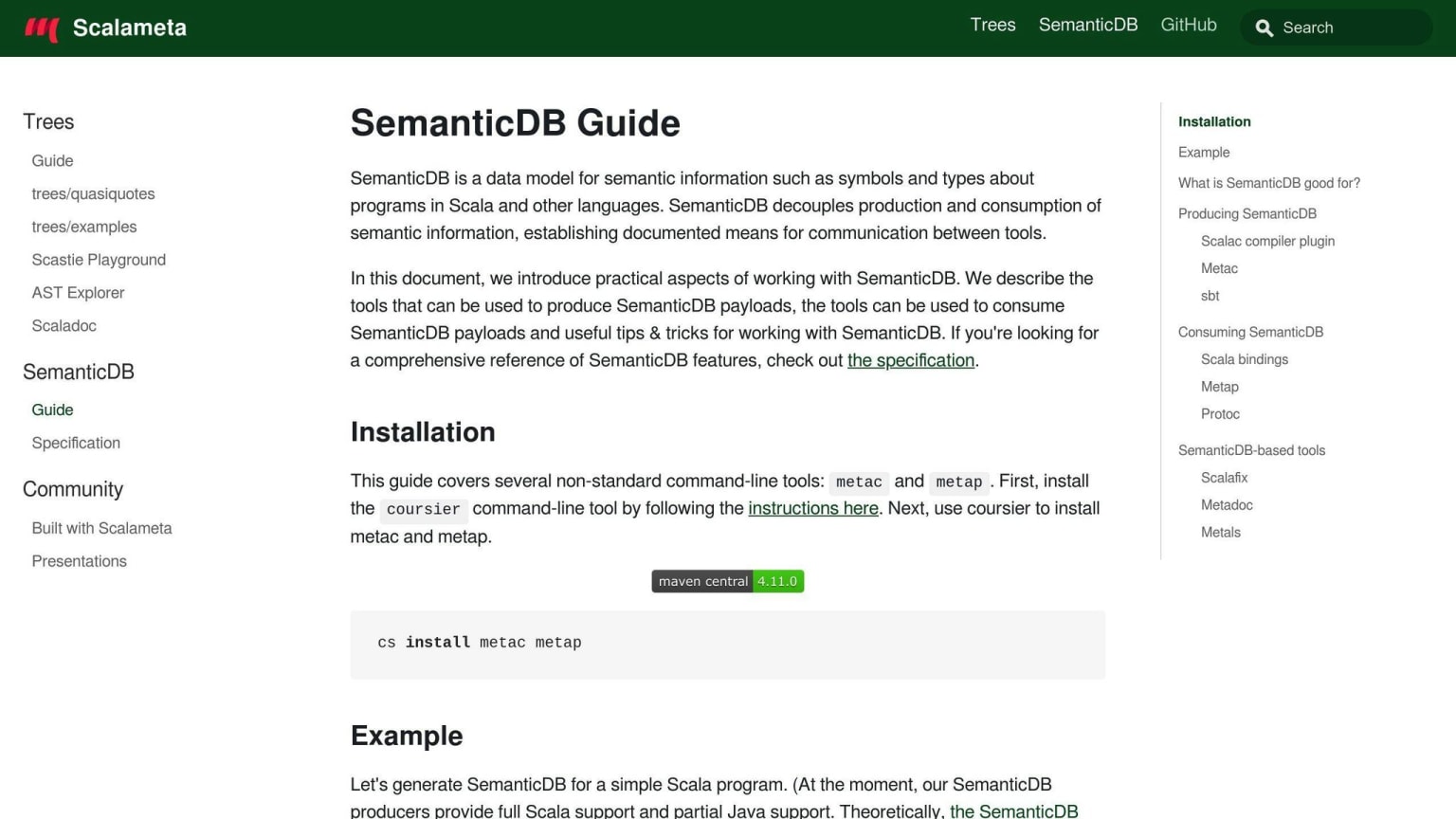 SemanticDB