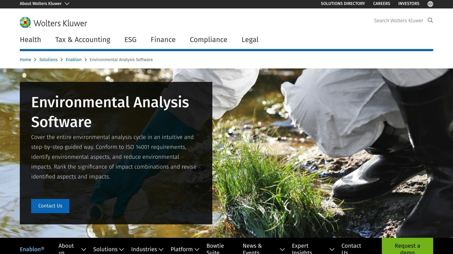 Enablon Environmental Analysis Software