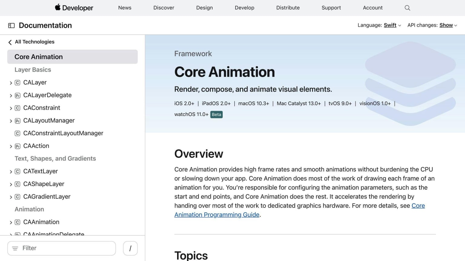 Core Animation