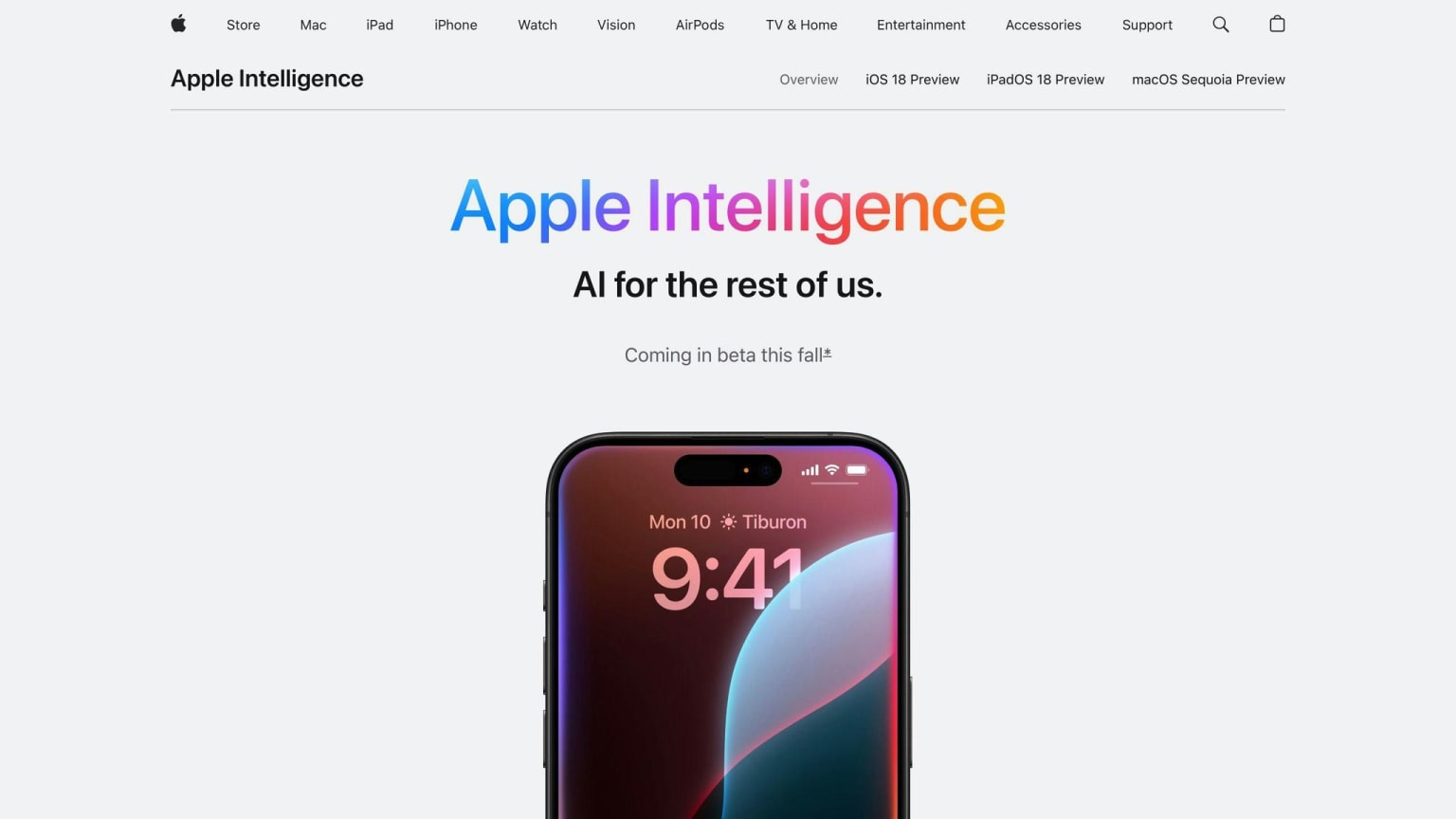 Apple Intelligence