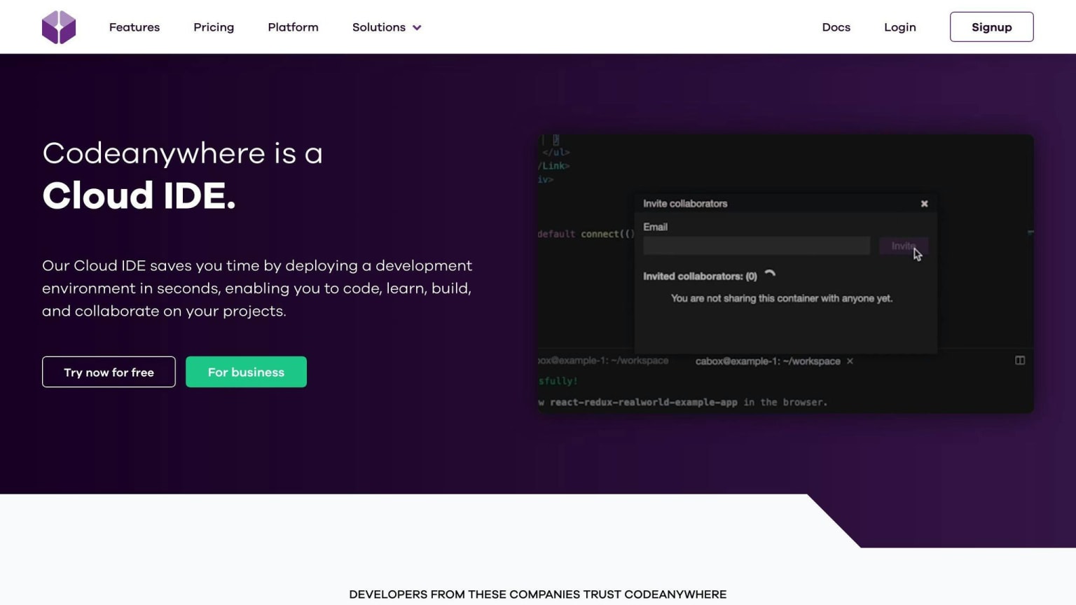 Codeanywhere