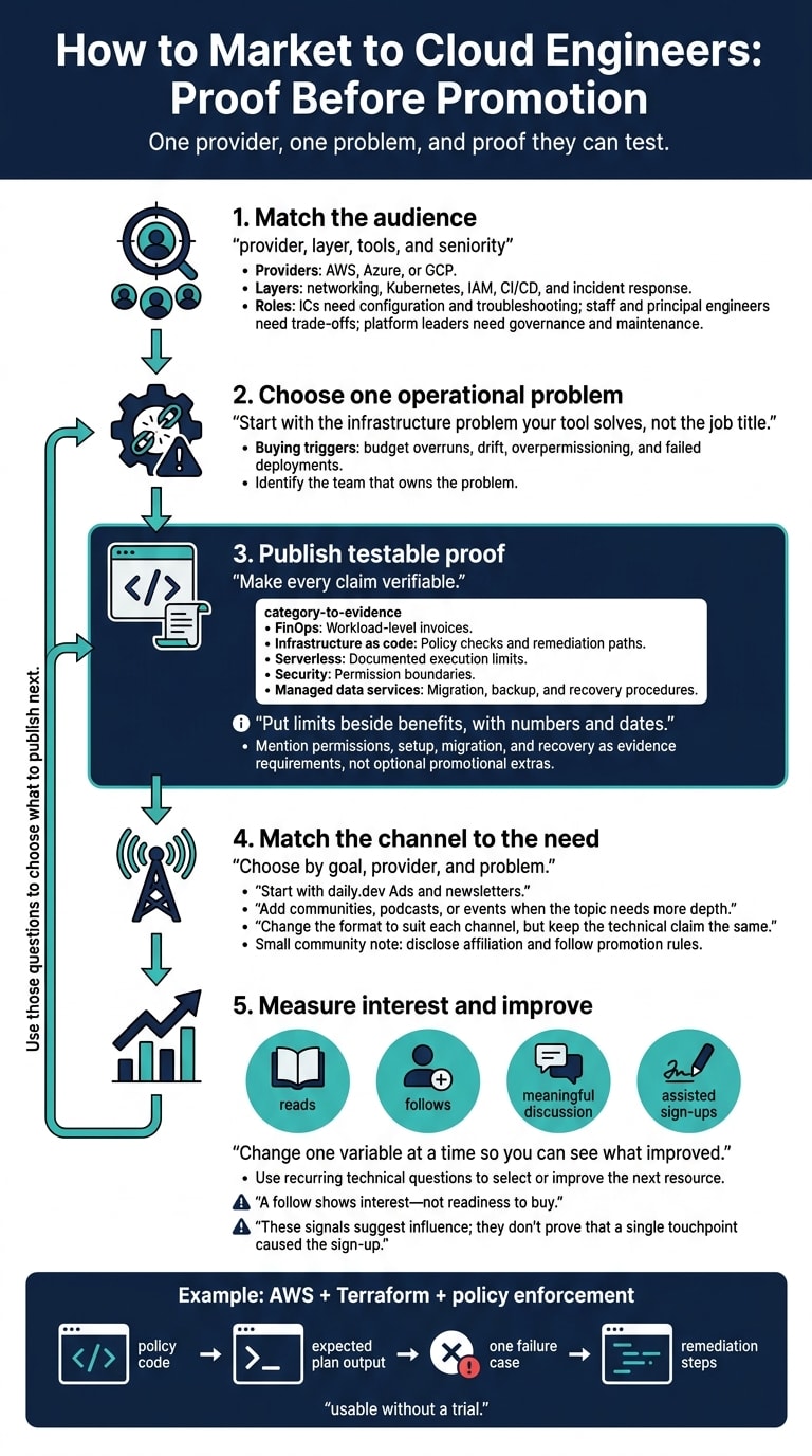How to Market to Cloud Engineers: Proof Before Promotion