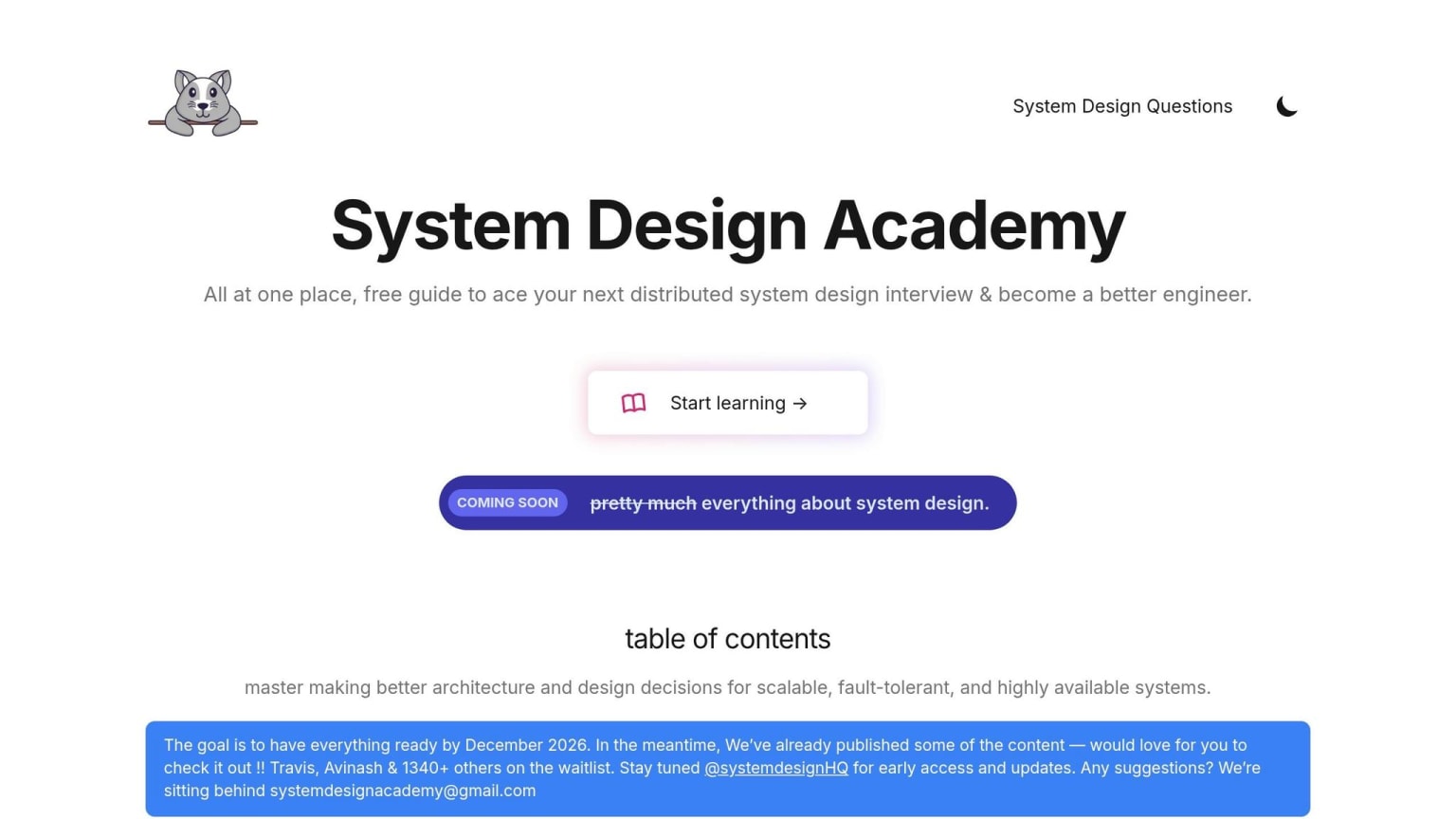 System Design Academy