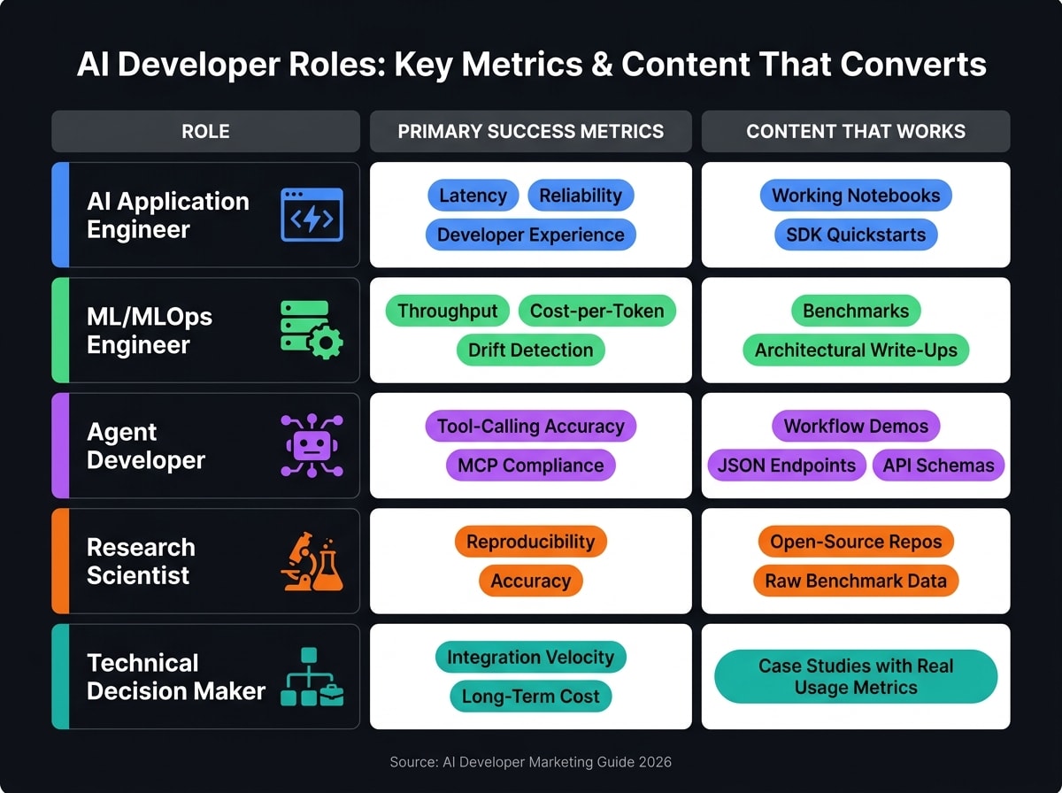 AI Developer Roles: Key Metrics & Content That Converts