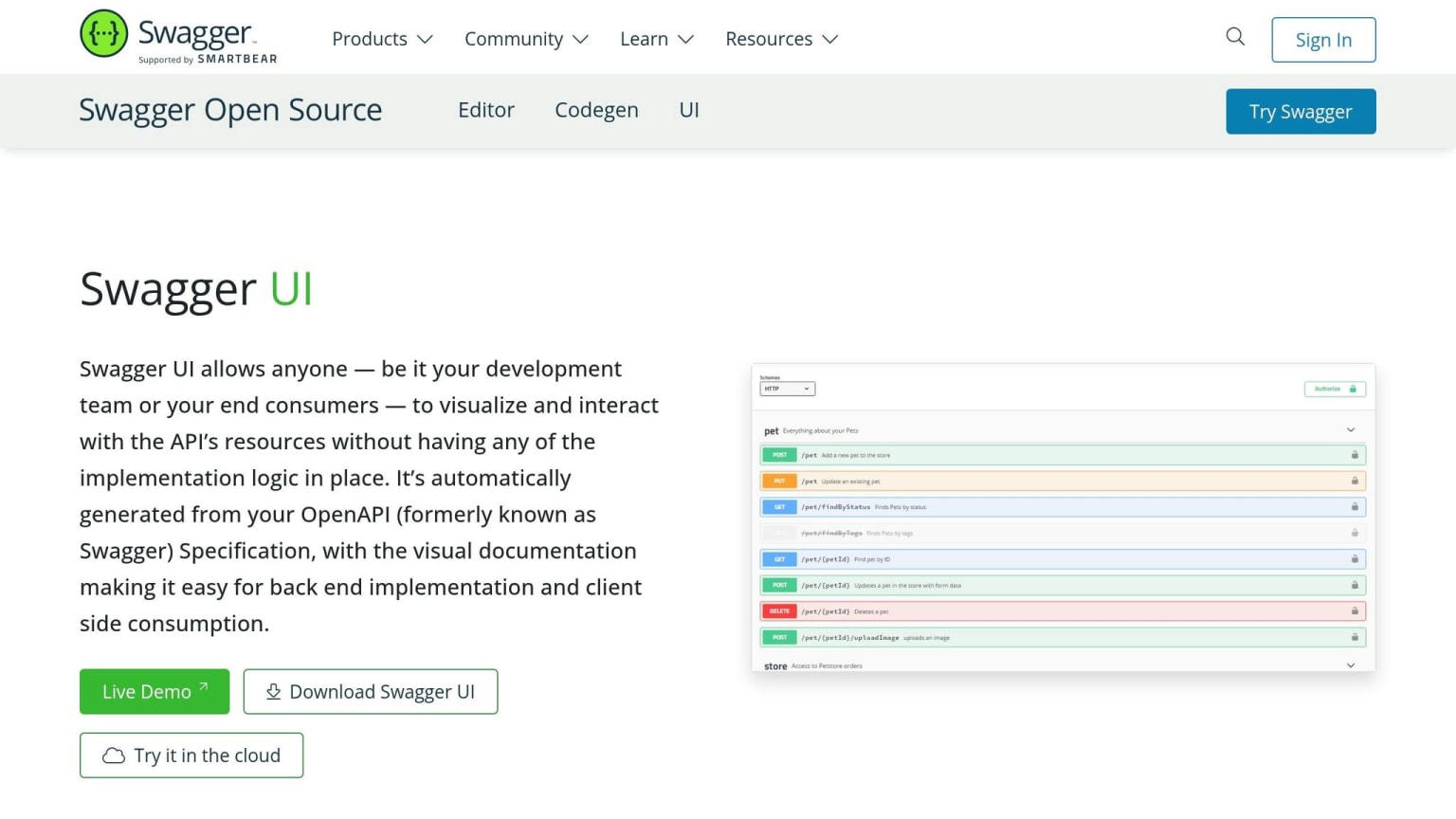 Swagger UI