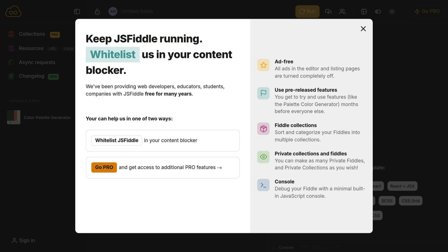 JSFiddle