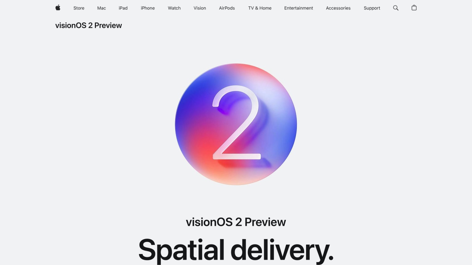 visionOS 2