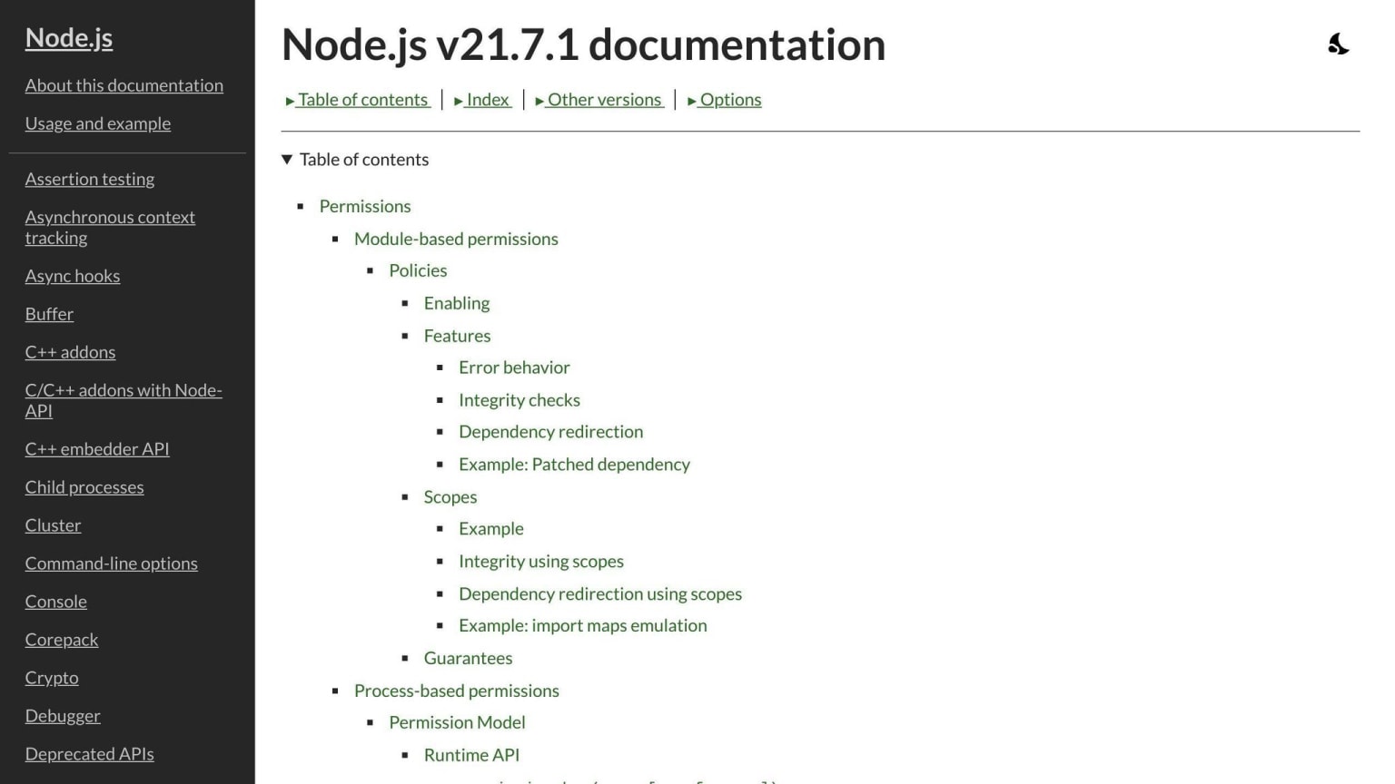 Permission Model