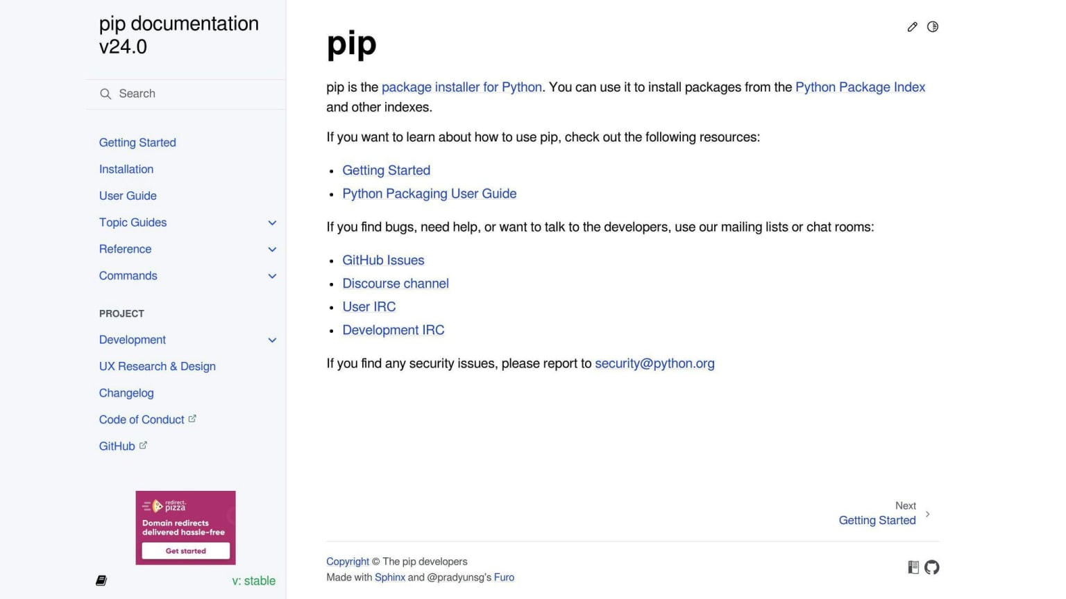 pip