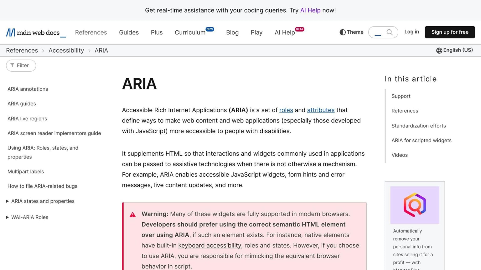 ARIA