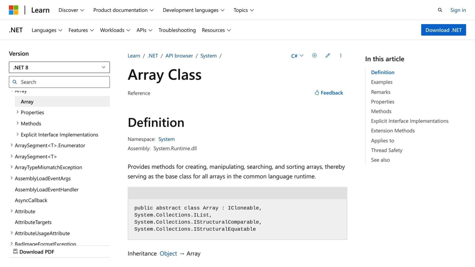 Array