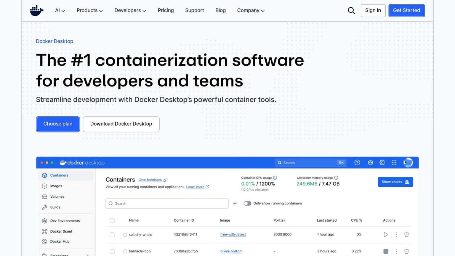 Docker Desktop