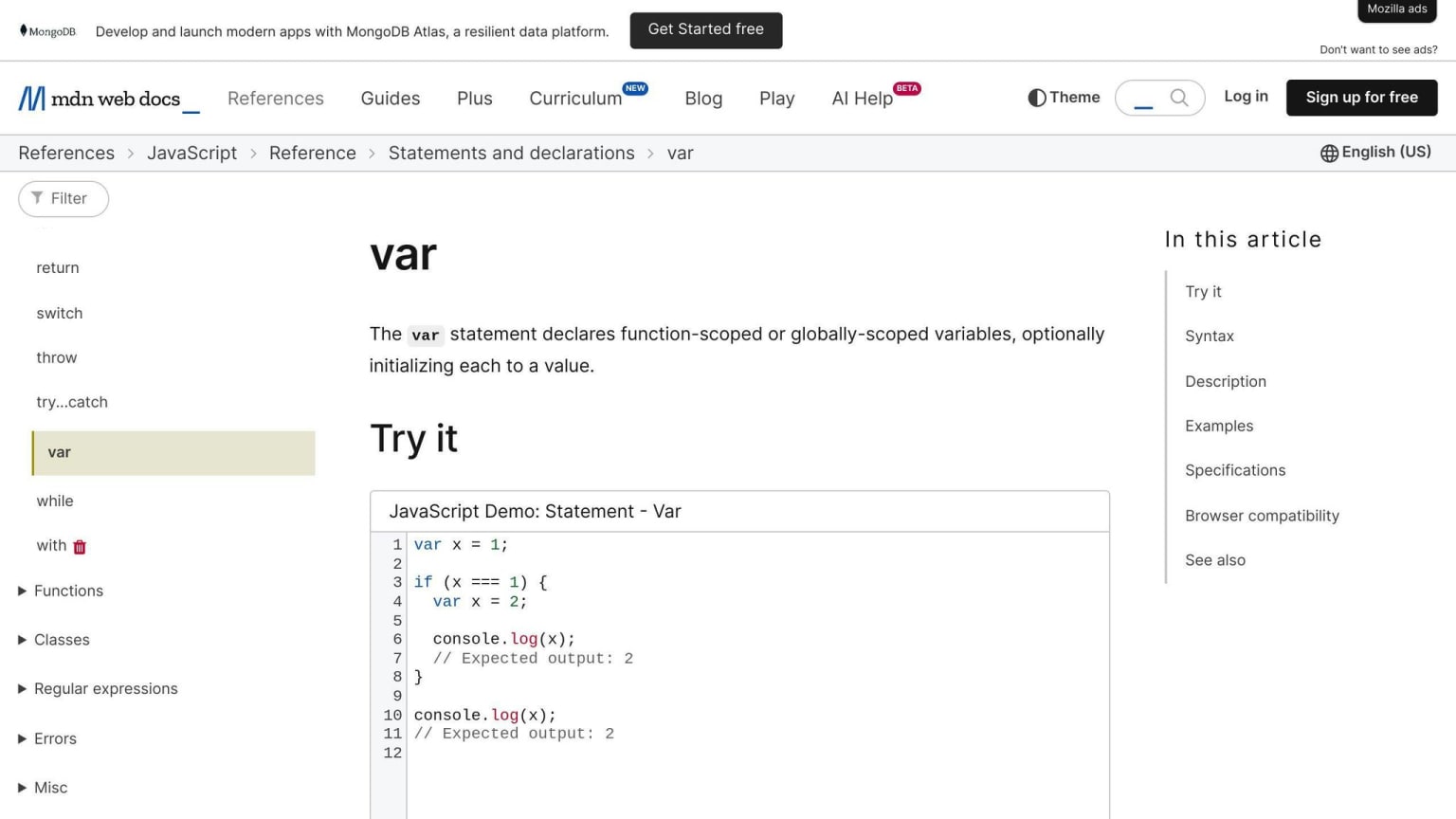 var