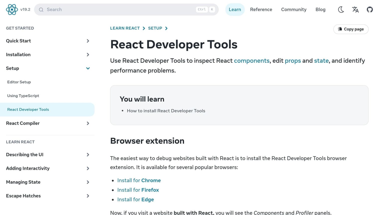 React DevTools