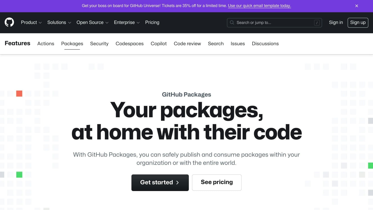 GitHub Package Registry