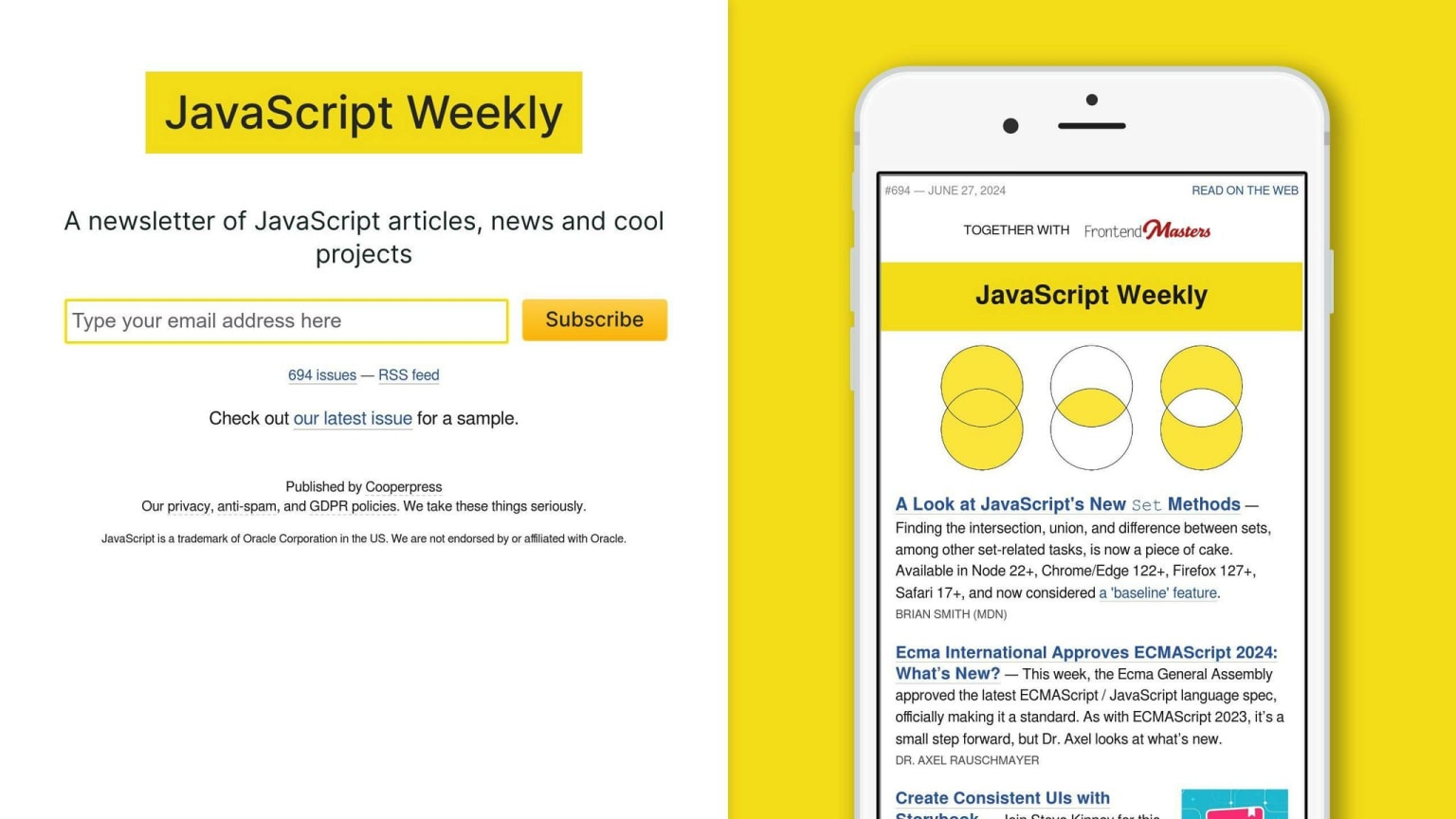 JavaScript Weekly