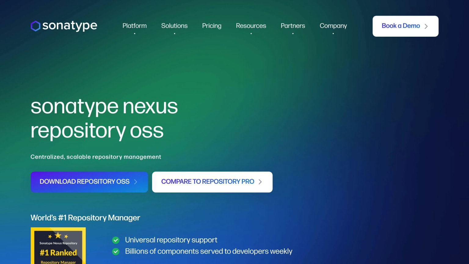 Sonatype Nexus Repository OSS