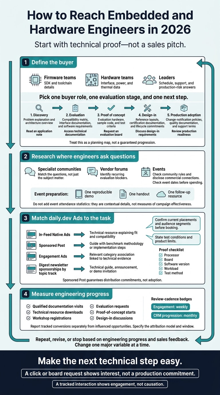 How to Reach Embedded and Hardware Engineers in 2026