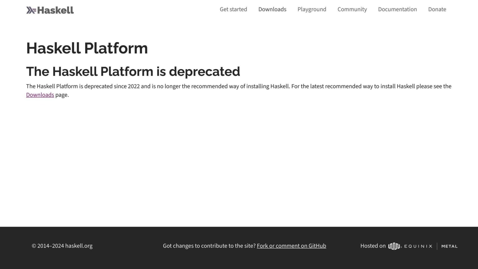 Haskell Platform