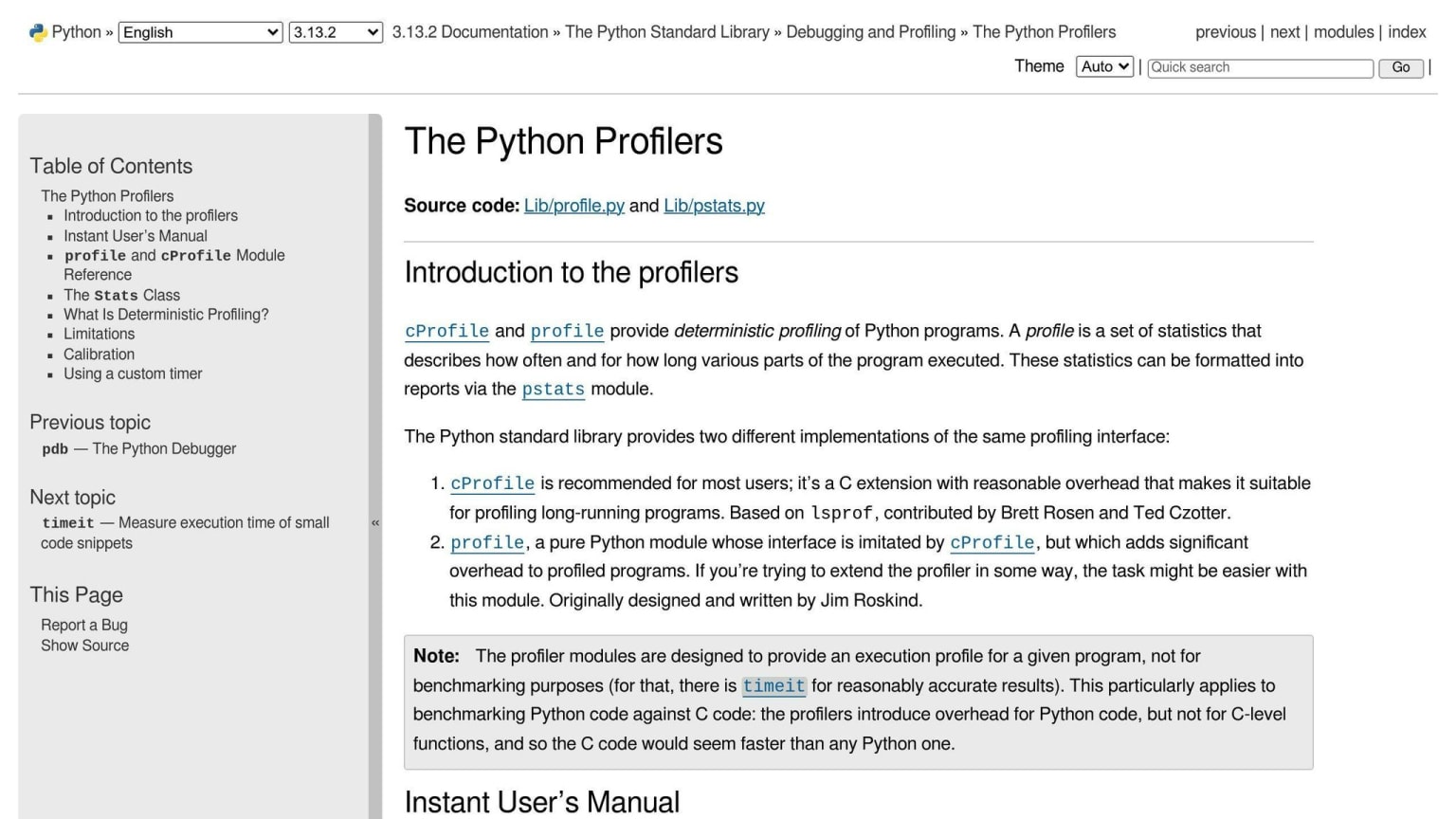 cProfile