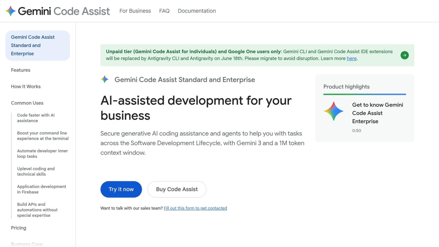 Gemini Code Assist