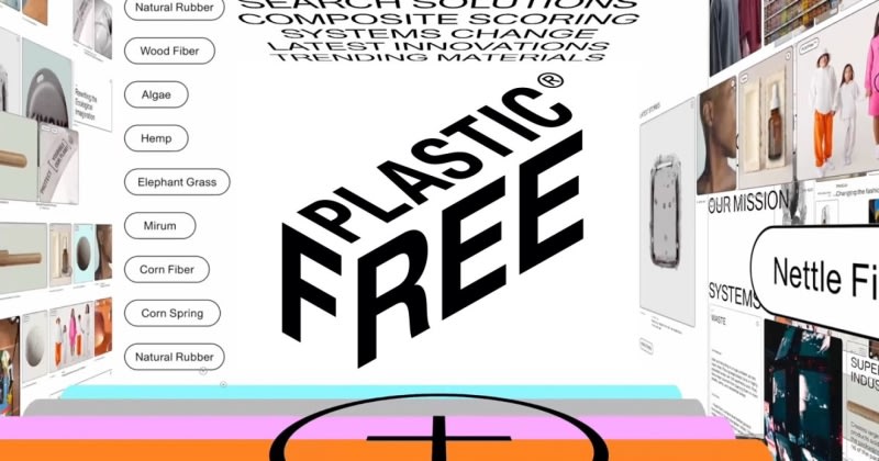 PlasticFree: A database of plastic-free materials and use case examples ...
