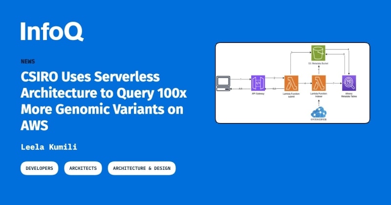 CSIRO Uses Serverless Architecture to Query 100x More...
