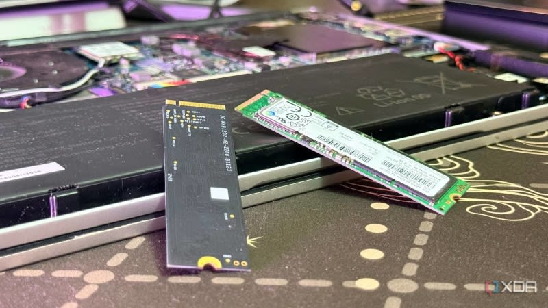 I turned my old laptop into a NAS, and its built-in...