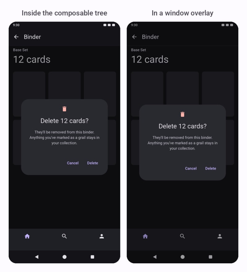 Morphing a Floating Action Button into a Dialog in...