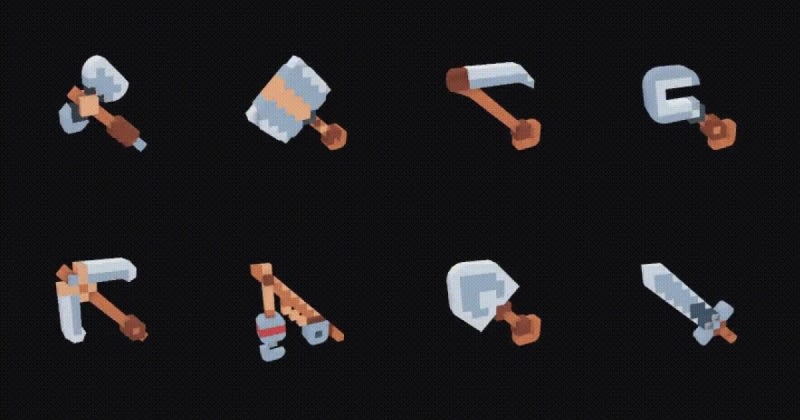 This Tool for Making 3D Models from 2D Pixel Art Is Now Free