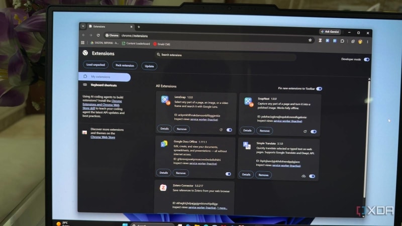 I wrote my own Chrome extensions after my trusted tools...