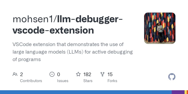 mohsen1/llm-debugger-vscode-extension: VSCode extension that ...